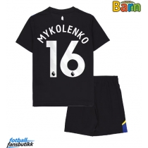 Everton Vitaliy Mykolenko #16 Tredjedraktsett Barn 2025-26 Kortermet (+ Korte bukser)